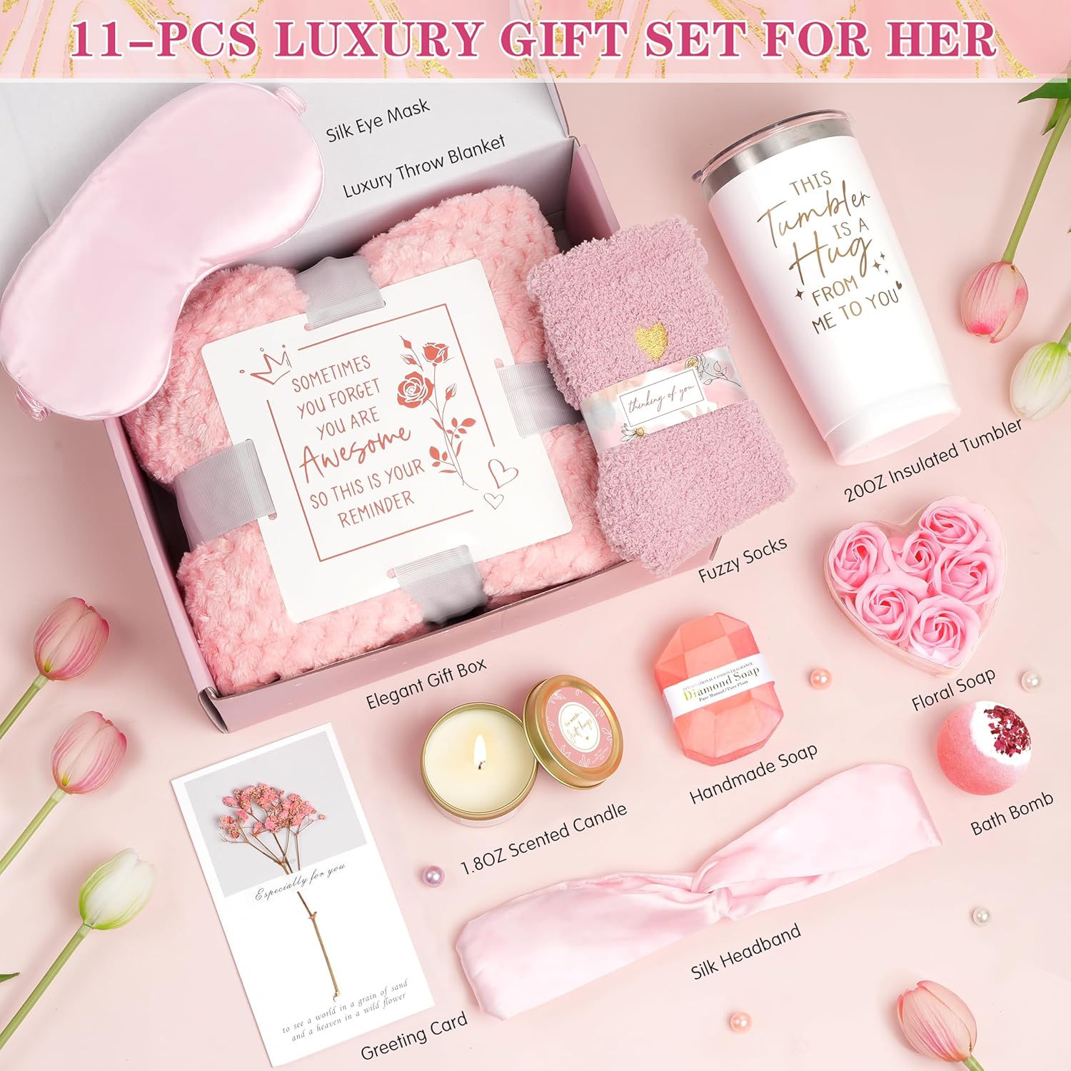 Woman Self Care Gift Set #15